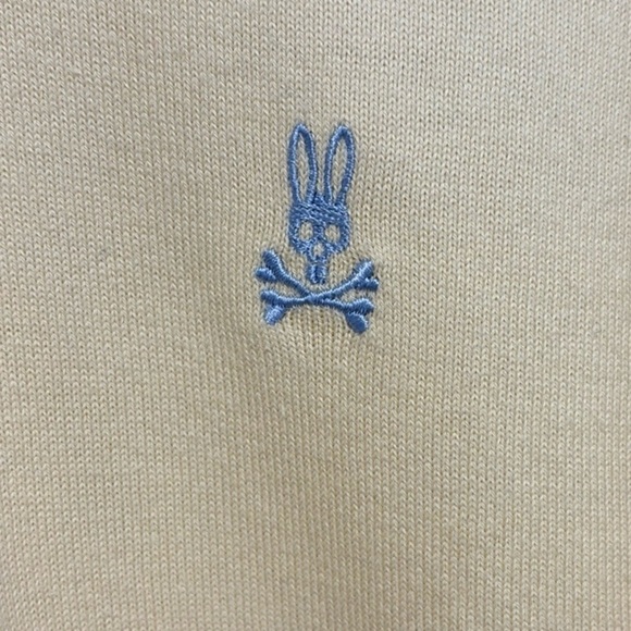 Psycho Bunny v-neck sweater  , sz medium - Picture 4 of 7